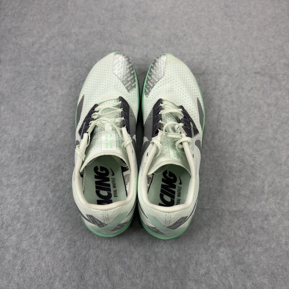 NIKE ZOOM RIVAL XC CROSS COUNTRY TRACK MINT GREEN SILVER DX7998-300 Size US 9 - Picture 5 of 15